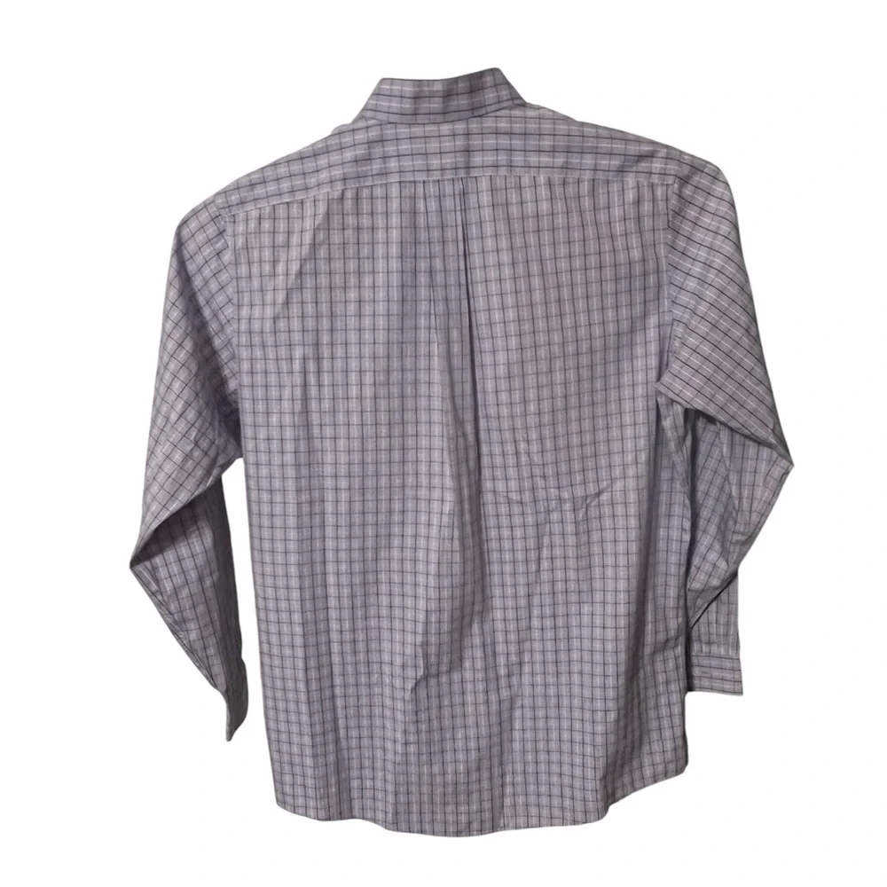 Eddie Bauer Wrinkle Free Relaxed Fit Men’s‎ Button Down Shirt Size Tall Large